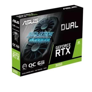 کارت گرافیک ایسوس مدل Dual RTX 3050 6GB OC